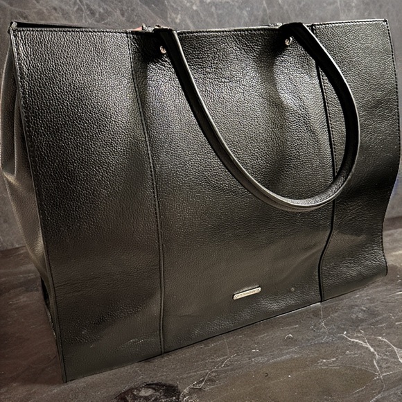 Rebecca Minkoff Large MAB Saffiano Leather Shoulder Purse Tote Bag - Picture 5 of 16